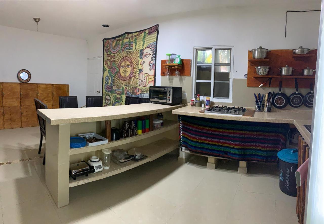 Kin Hostal And Camping Ilha Holbox Exterior foto