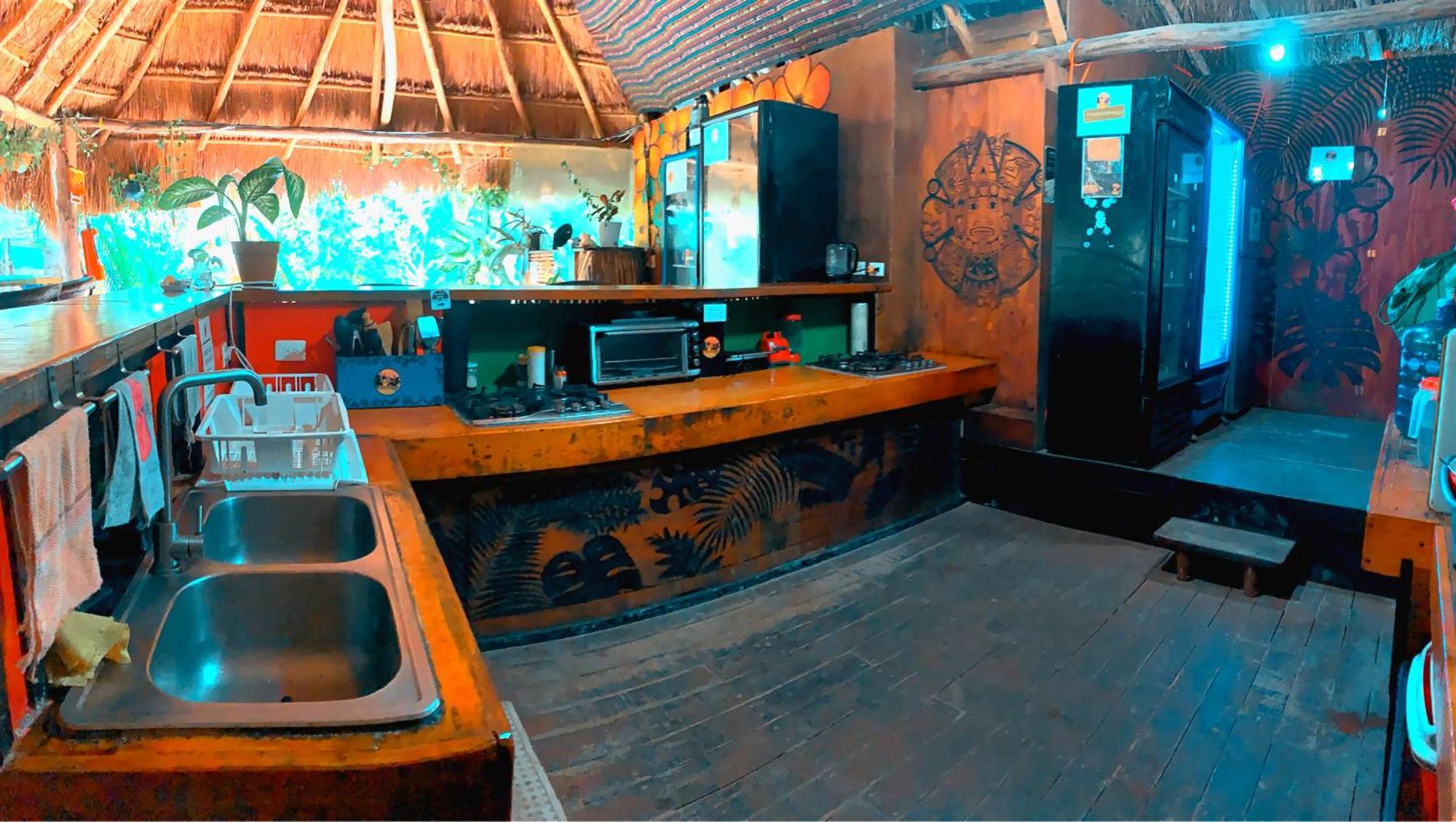 Kin Hostal And Camping Ilha Holbox Exterior foto