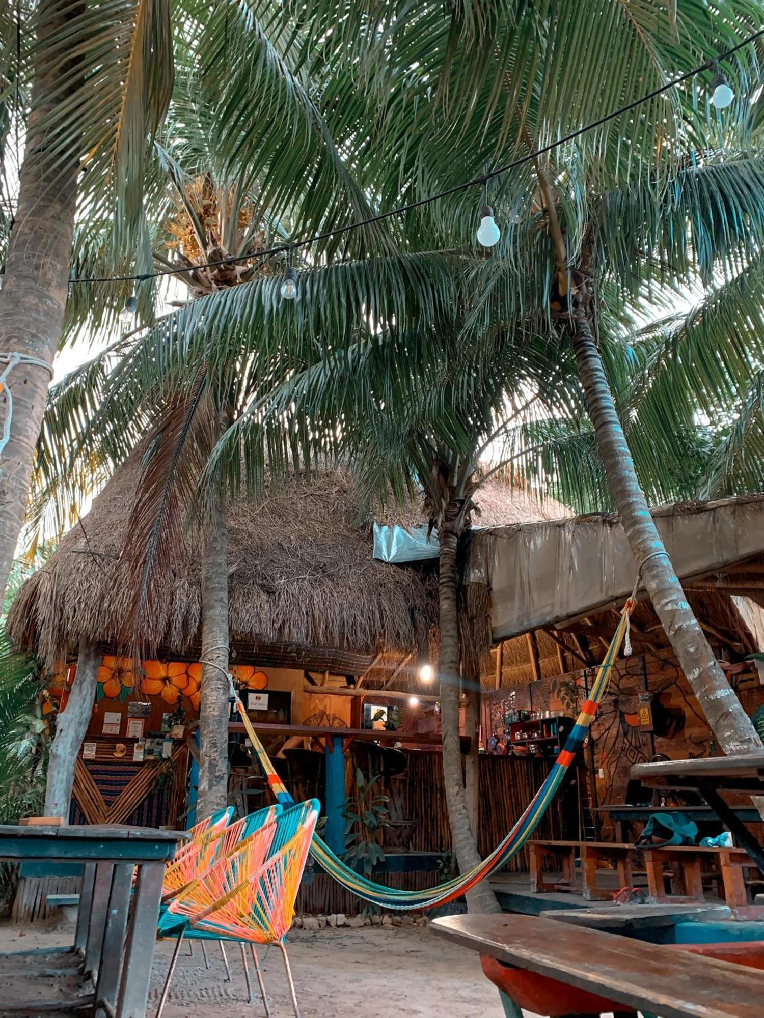 Kin Hostal And Camping Ilha Holbox Exterior foto