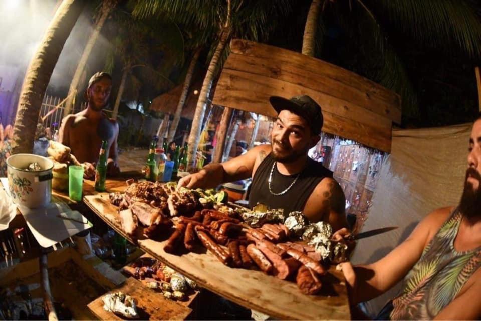 Kin Hostal And Camping Ilha Holbox Exterior foto