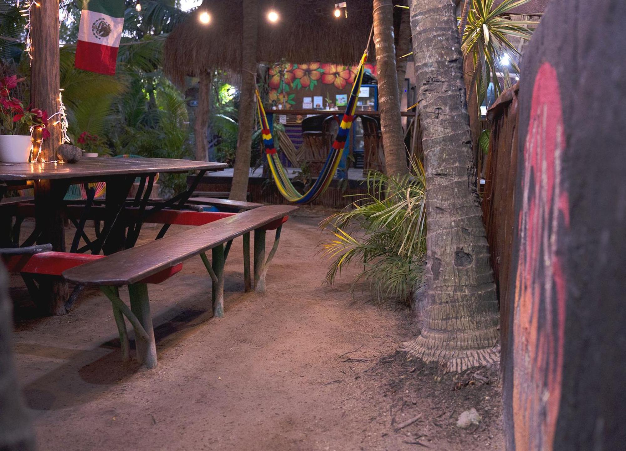 Kin Hostal And Camping Ilha Holbox Exterior foto